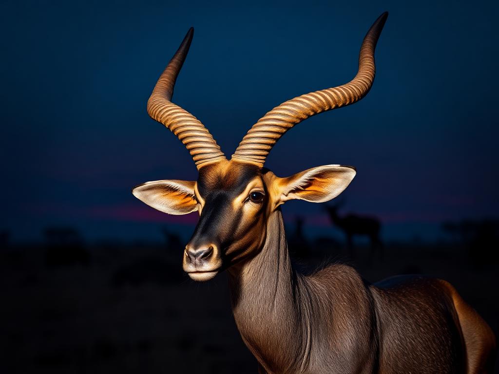 Animal totem du Mvila Antilope (Verseau)
