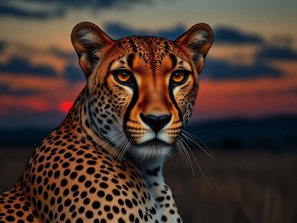 Animal totem du Mvila Guépard (Sagittaire)