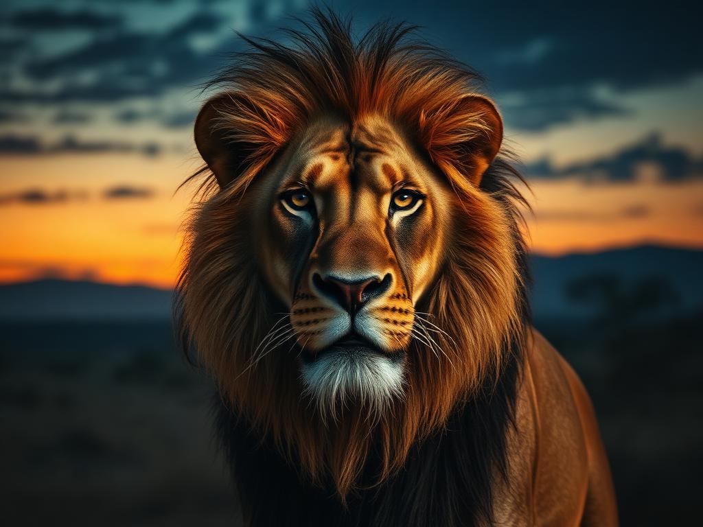 Animal totem du Mvila Lion (Lion)